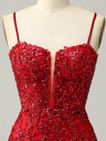 Bodycon Black Sequins Short Homecoming Dress