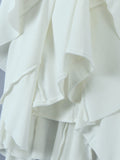 Tight White A Line Sexy Off The Shoulder Short Graduation Party Dress