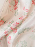 Short Puff Sleeves Cute Pink Aquare Collar Short Graduation Party Dress