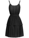 V Neck Sky Blue A Line Short Graduation Party Dress