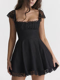 Lace Tight White A Line Short Graduation Party Dress