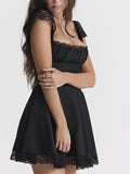 Lace Tight White A Line Short Graduation Party Dress