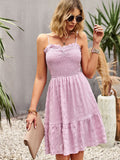 Pink Sweet A Line Midi Sundress