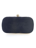 Pearl Rhinestone Beaded Square Handbag