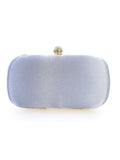 Pearl Rhinestone Beaded Square Handbag