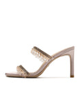Crystal Pendant Rhinestone Stiletto Sandals