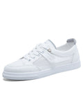 Casual Flat Mesh Breathable White Shoes