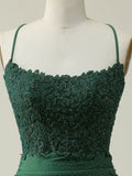 DarkGreen Glitter Halter Short Homecoming Dress